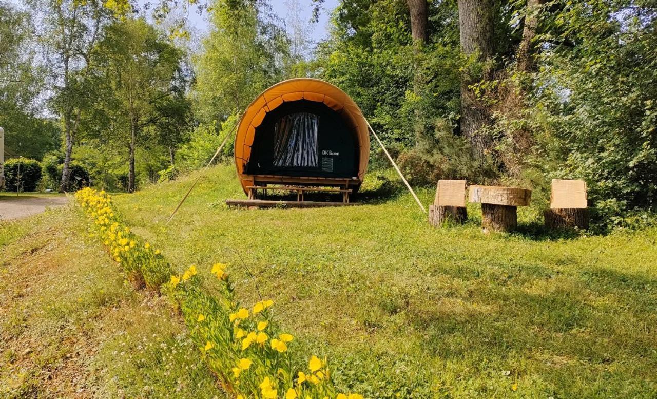 Camping 3 Etoiles - Piscine Chauffee - Vue Montagne Saint-Girons  Dış mekan fotoğraf